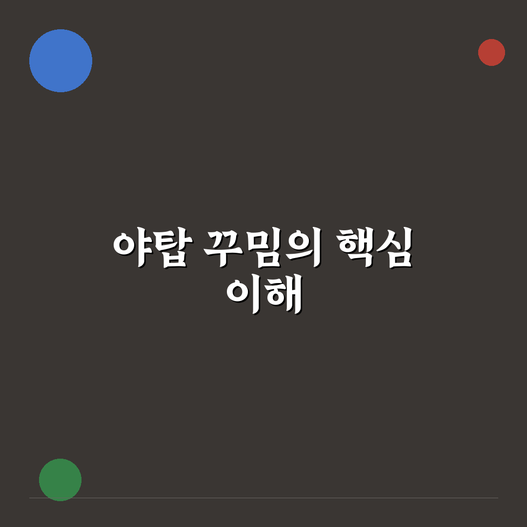 야탑 꾸밈 쉽고 효과적인 방법과 꿀팁 공유