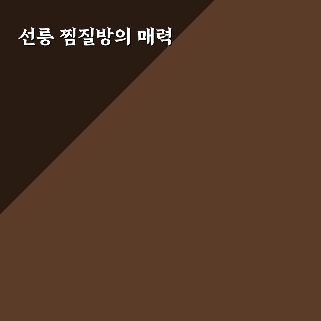선릉 찜질방 사우나 추천 꿀팁 정리하기