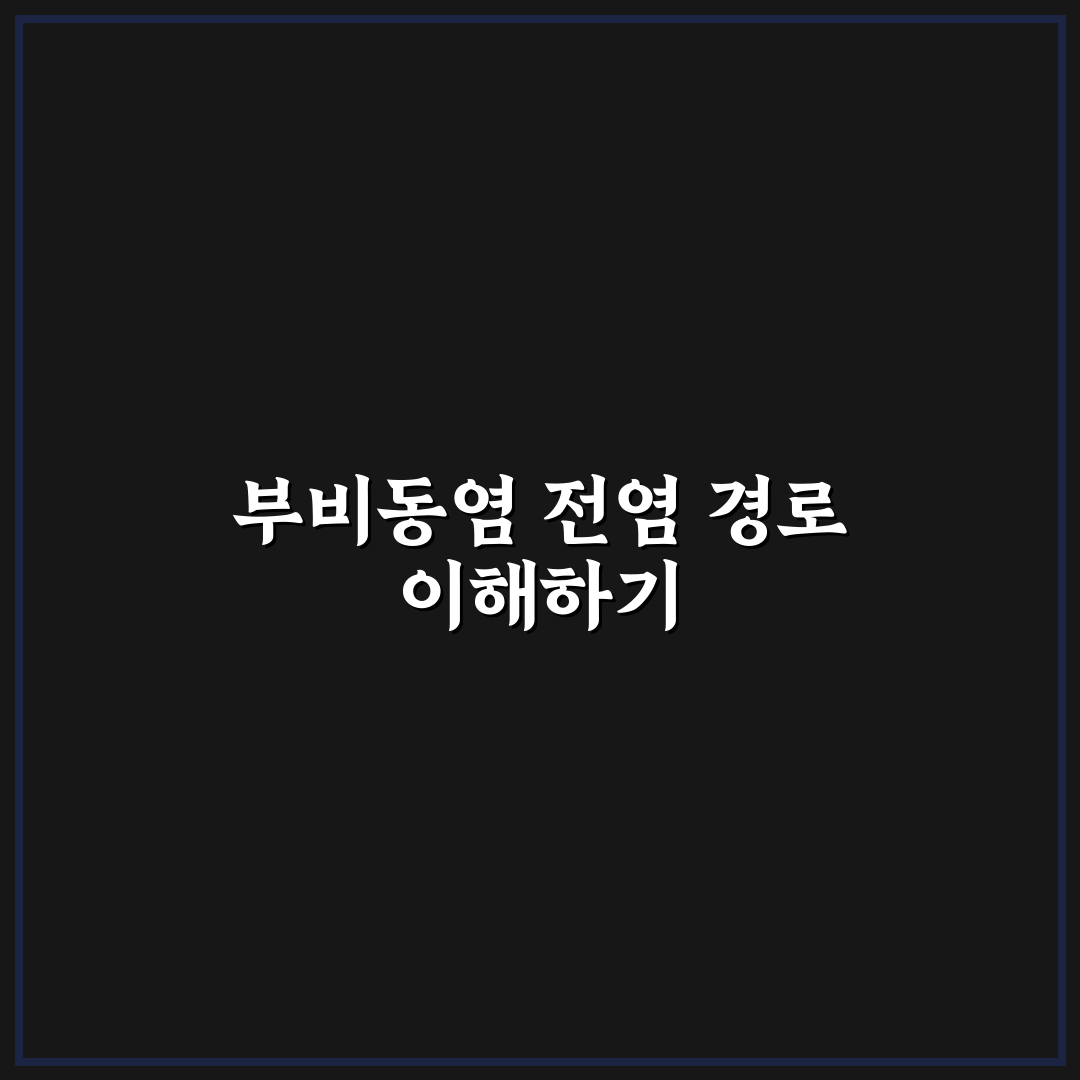부비동염 전염 위험과 예방 방법 정리 알려드려요