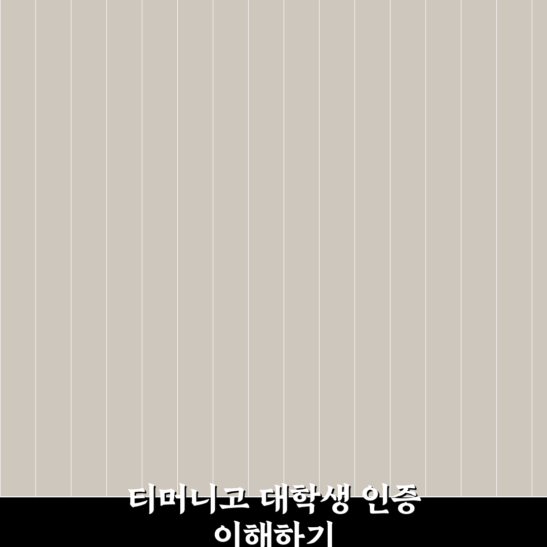 티머니고 대학생 인증 방법과 꿀팁 정리하기