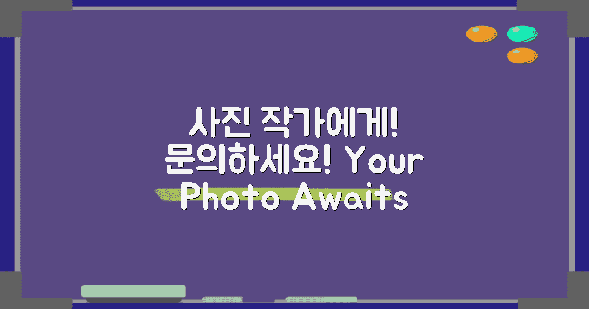 사진 작가에게 문의하세요