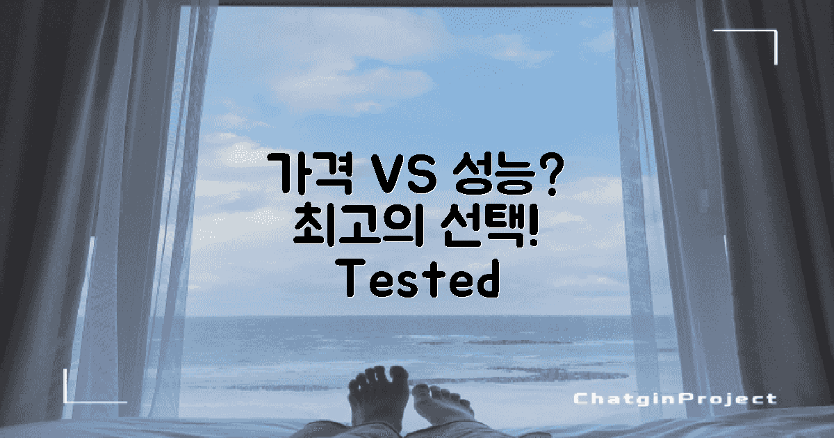 가격 대비 성능은?