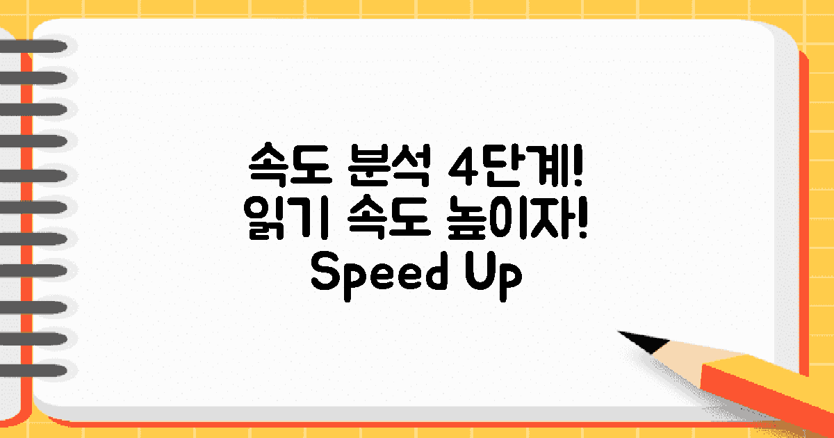 4단계로 읽는 속도 분석