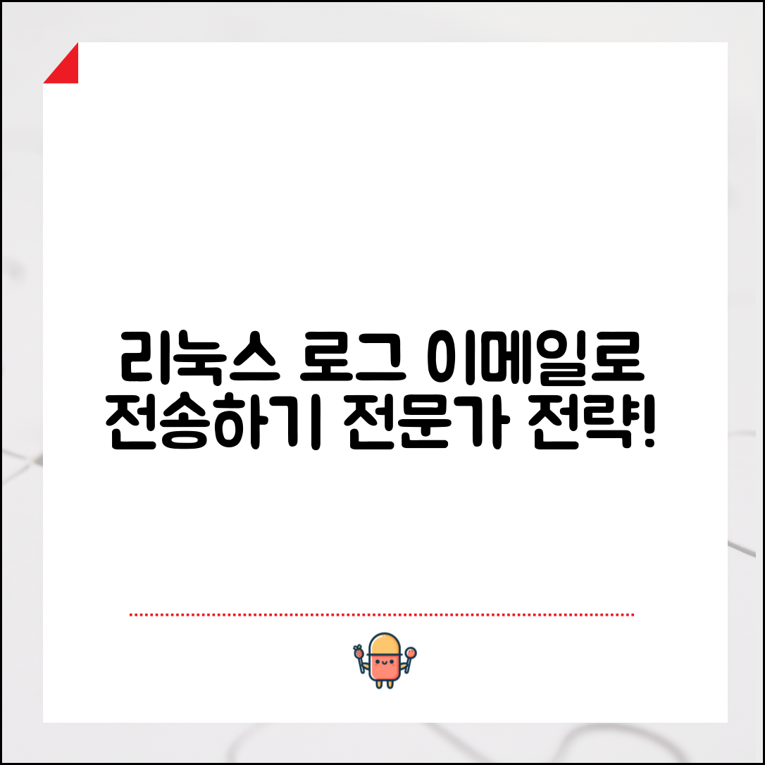 Linux 시스템 로그 이메일로 전송하기 전문가 전략: 완벽 가이드