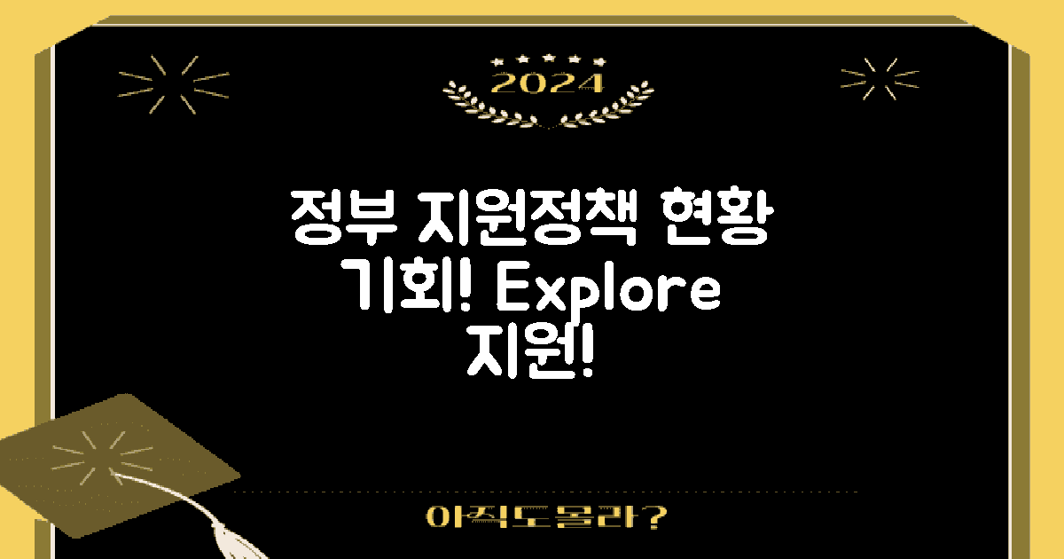 정부 지원 정책 현황