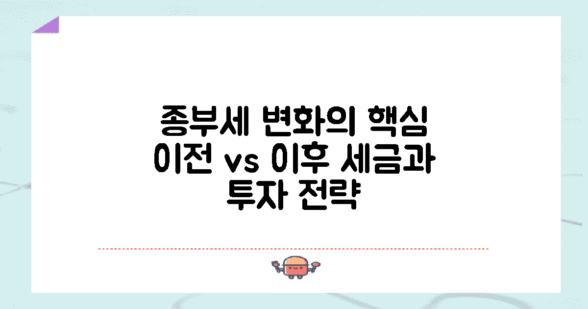 종부세 이전과 이후