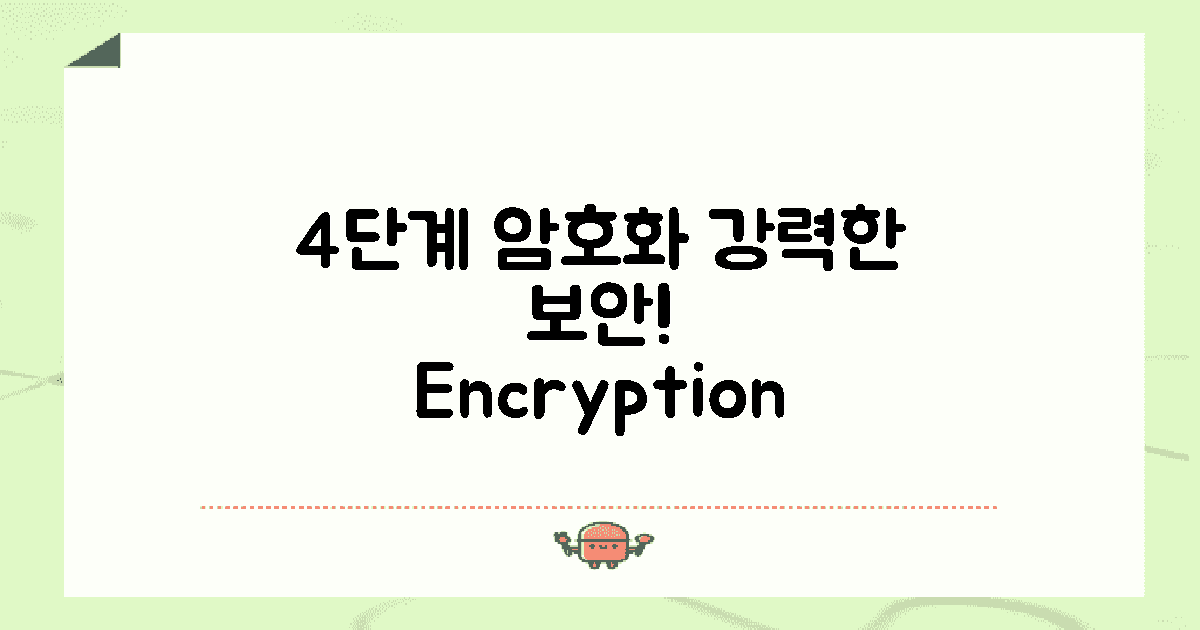 4단계 암호화 프로세스