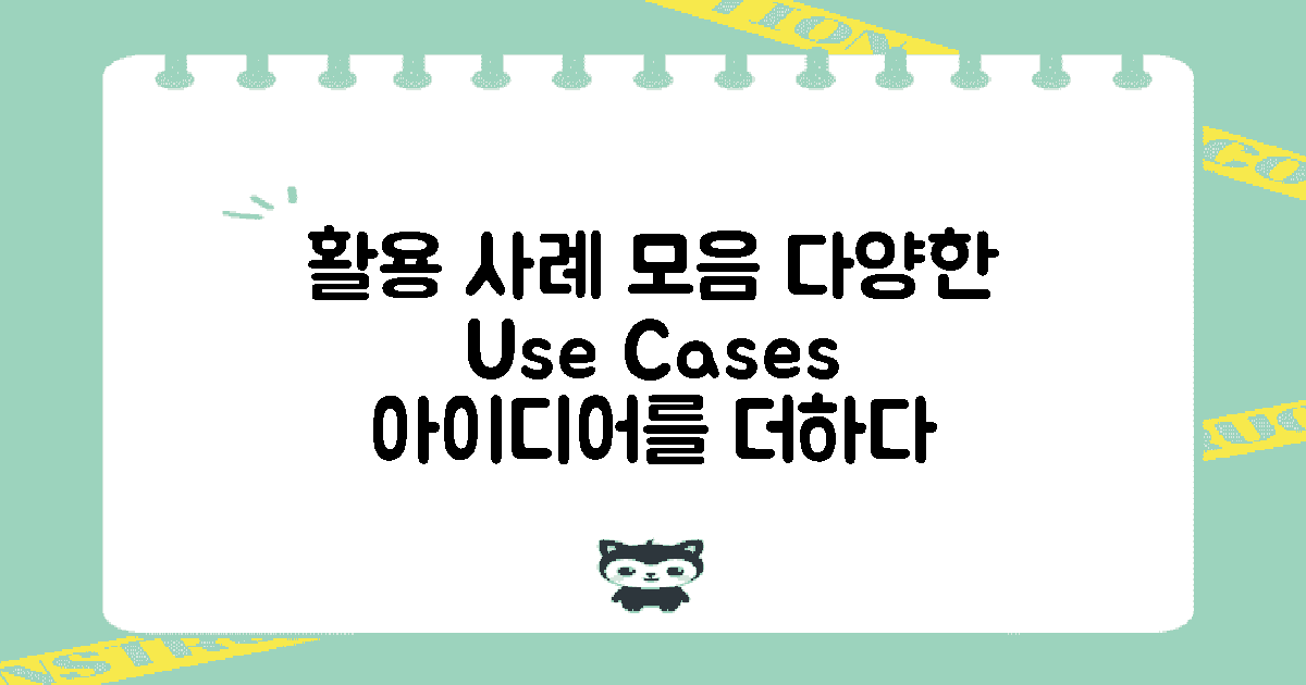 다양한 활용 사례