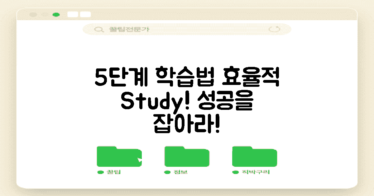 5단계 학습 전략